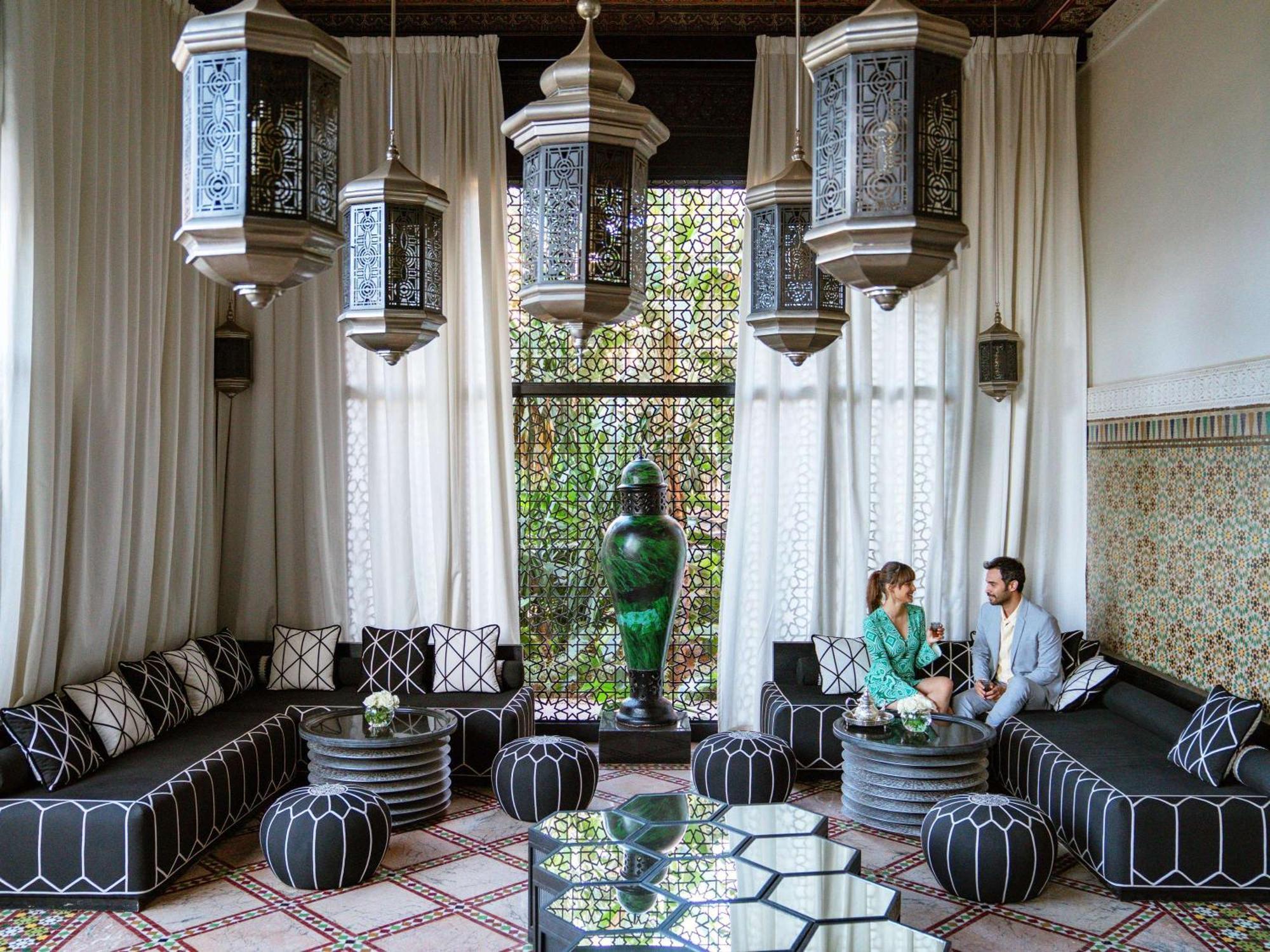 Sofitel Marrakech Palais Imperial & Spa Марракеш Екстер'єр фото The hotel's lobby